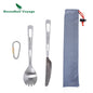 Kit de Couverts de Camping en Titane