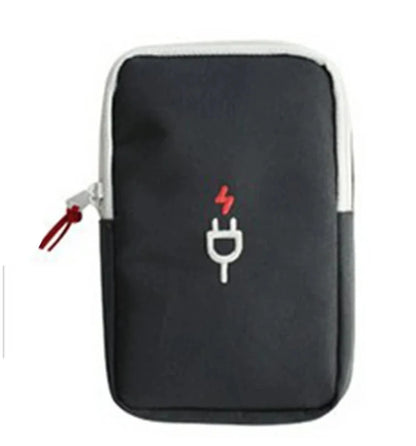 Travel Gadget Organizer Bag Portable digital cable bag Electronics Accessories Storage Carrying Case Pouch for USB power Bank