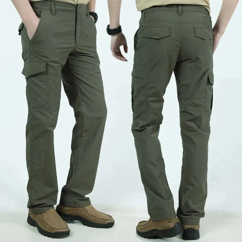 Pantalon cargo léger – Été, imperméable & résistant