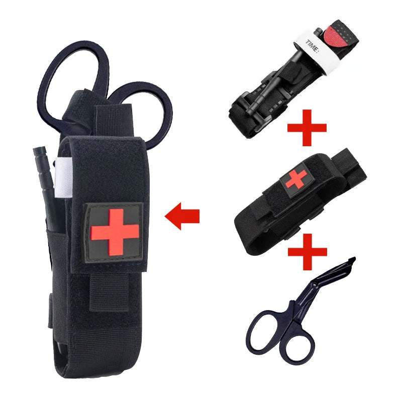Trousse de Premiers Secours / Kit de Survie MOLLE Tactique