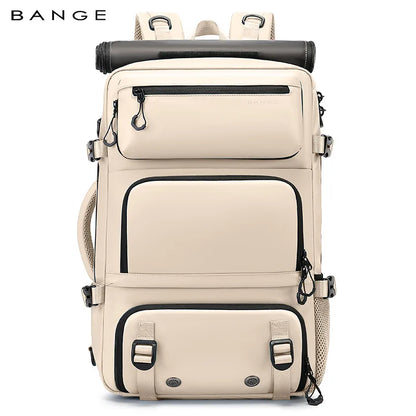 Bange Travel bag For Men Large Capacity  Femal Business Backpack With Shoe Compartment Waterproof Anti-theft Backpacks