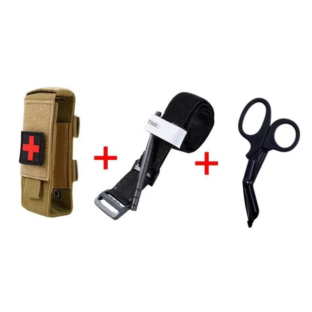 Trousse de Premiers Secours / Kit de Survie MOLLE Tactique