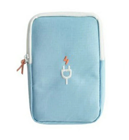 Travel Gadget Organizer Bag Portable digital cable bag Electronics Accessories Storage Carrying Case Pouch for USB power Bank
