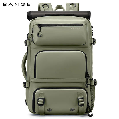 Bange Travel bag For Men Large Capacity  Femal Business Backpack With Shoe Compartment Waterproof Anti-theft Backpacks