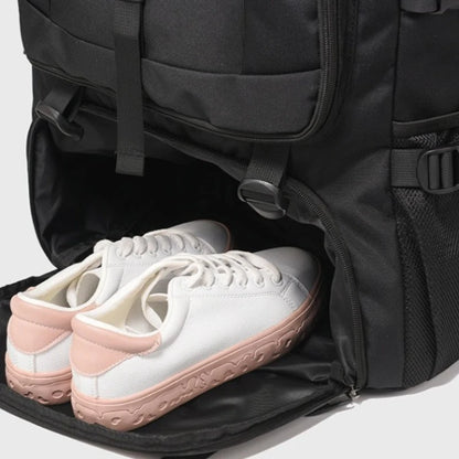 Travel Backpack Large Capacity Expandable Boarding Luggage Bag Leisure Fashion Multi Compartment Storage Waterproof Backpacks