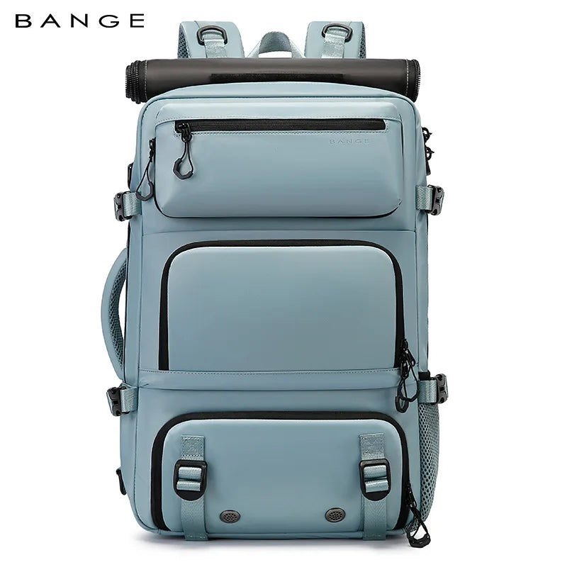Bange Travel bag For Men Large Capacity  Femal Business Backpack With Shoe Compartment Waterproof Anti-theft Backpacks