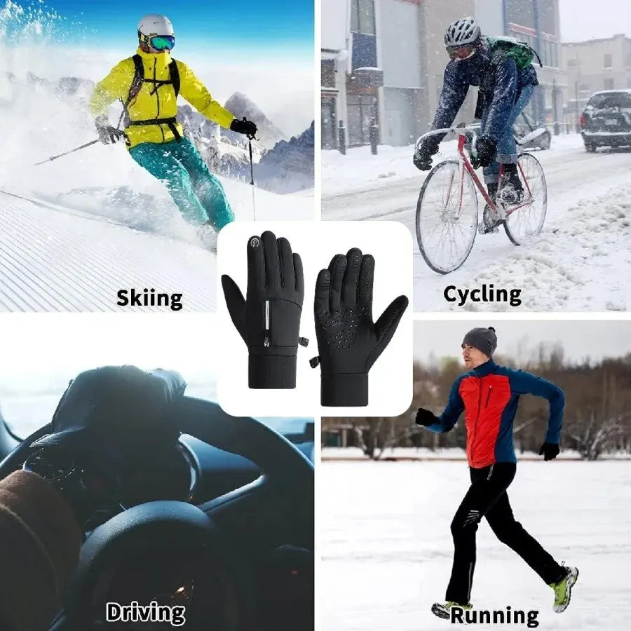 Gants d'Hiver Thermiques et Imperméables