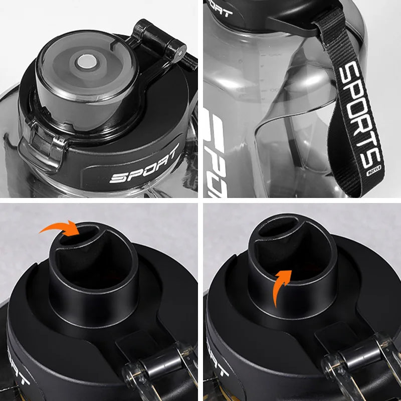 Gourde de Sport Grande Capacité (2 Litres)
