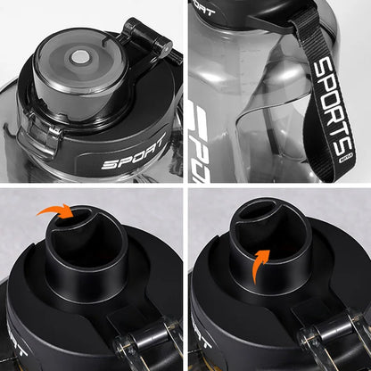 Gourde de Sport Grande Capacité (2 Litres)