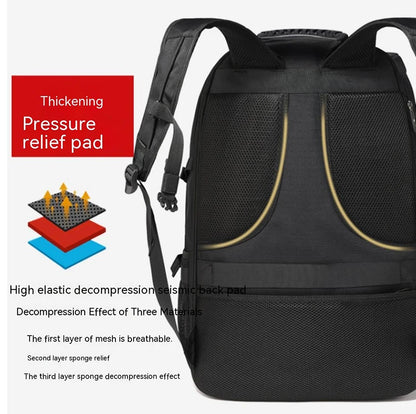 Travel Backpack Large Capacity Expandable Boarding Luggage Bag Leisure Fashion Multi Compartment Storage Waterproof Backpacks