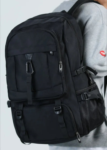 Travel Backpack Large Capacity Expandable Boarding Luggage Bag Leisure Fashion Multi Compartment Storage Waterproof Backpacks