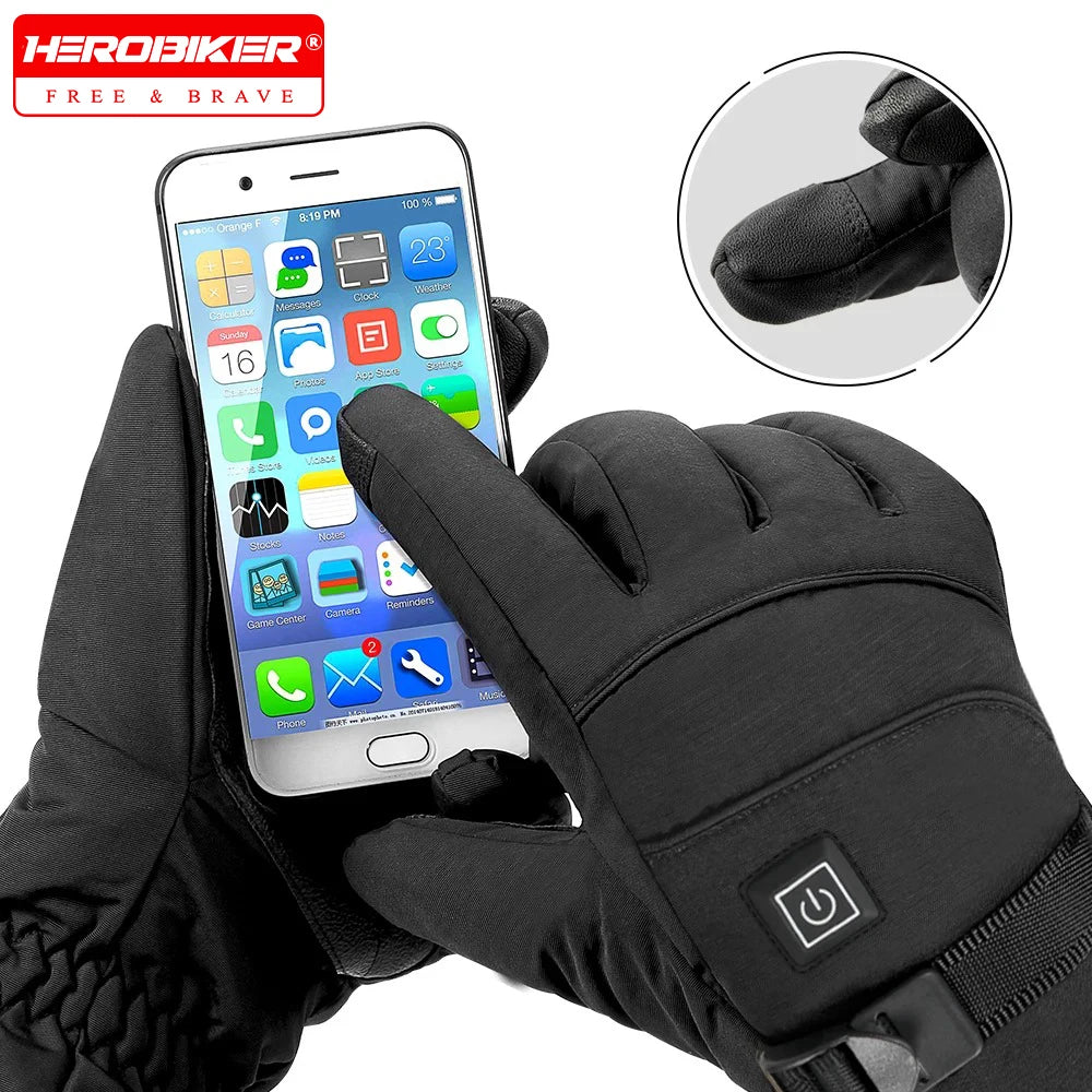 Gants de Moto Chauffants