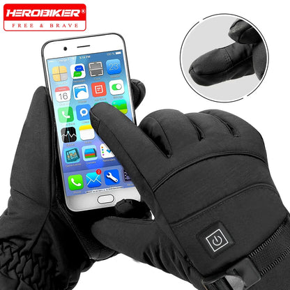 Gants de Moto Chauffants