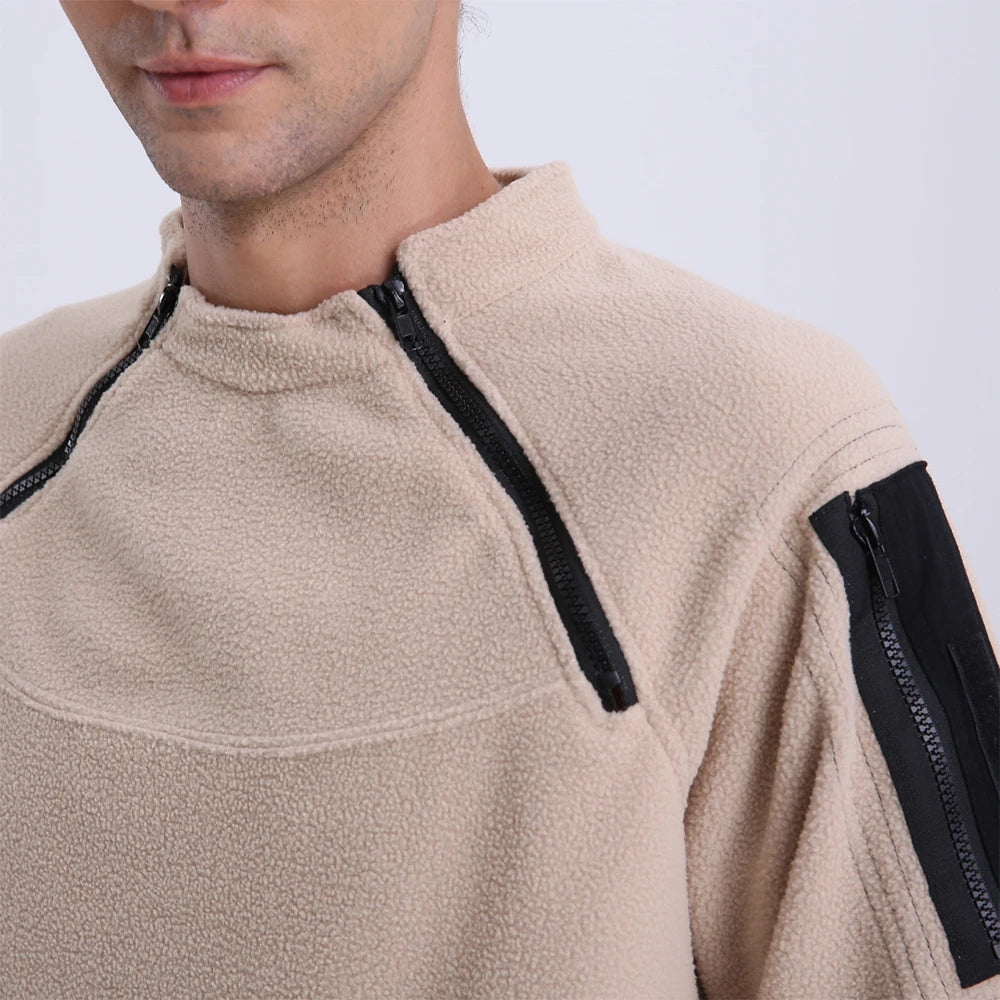 Veste polaire homme – Coupe coupe-vent et chaude