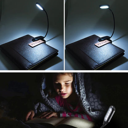 Lampe de lecture LED portable – Lumière douce et orientable