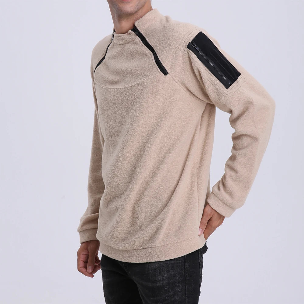 Veste polaire homme – Coupe coupe-vent et chaude