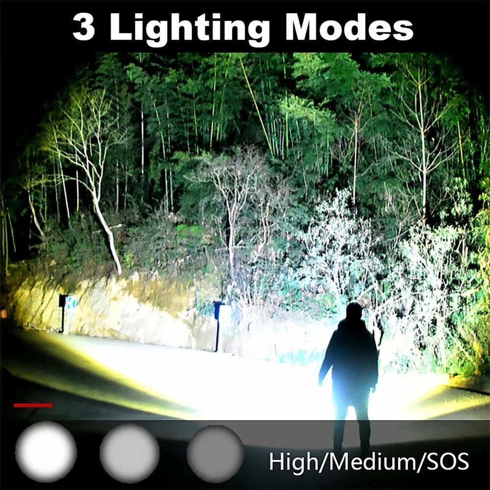 Lampe Torche Tactique Ultra-Puissante