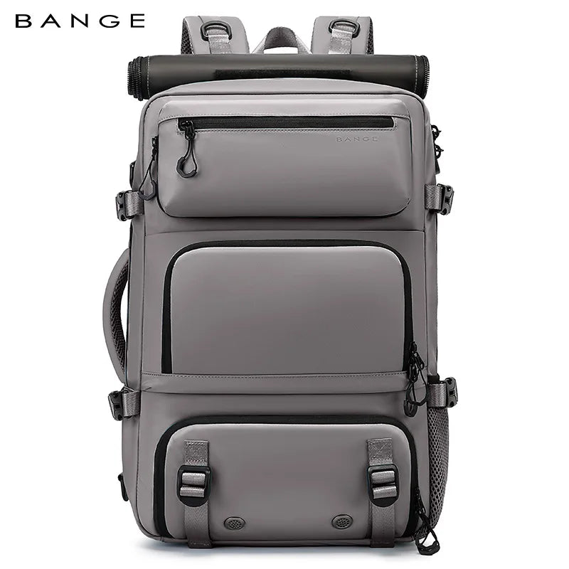 Bange Travel bag For Men Large Capacity  Femal Business Backpack With Shoe Compartment Waterproof Anti-theft Backpacks