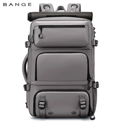 Bange Travel bag For Men Large Capacity  Femal Business Backpack With Shoe Compartment Waterproof Anti-theft Backpacks