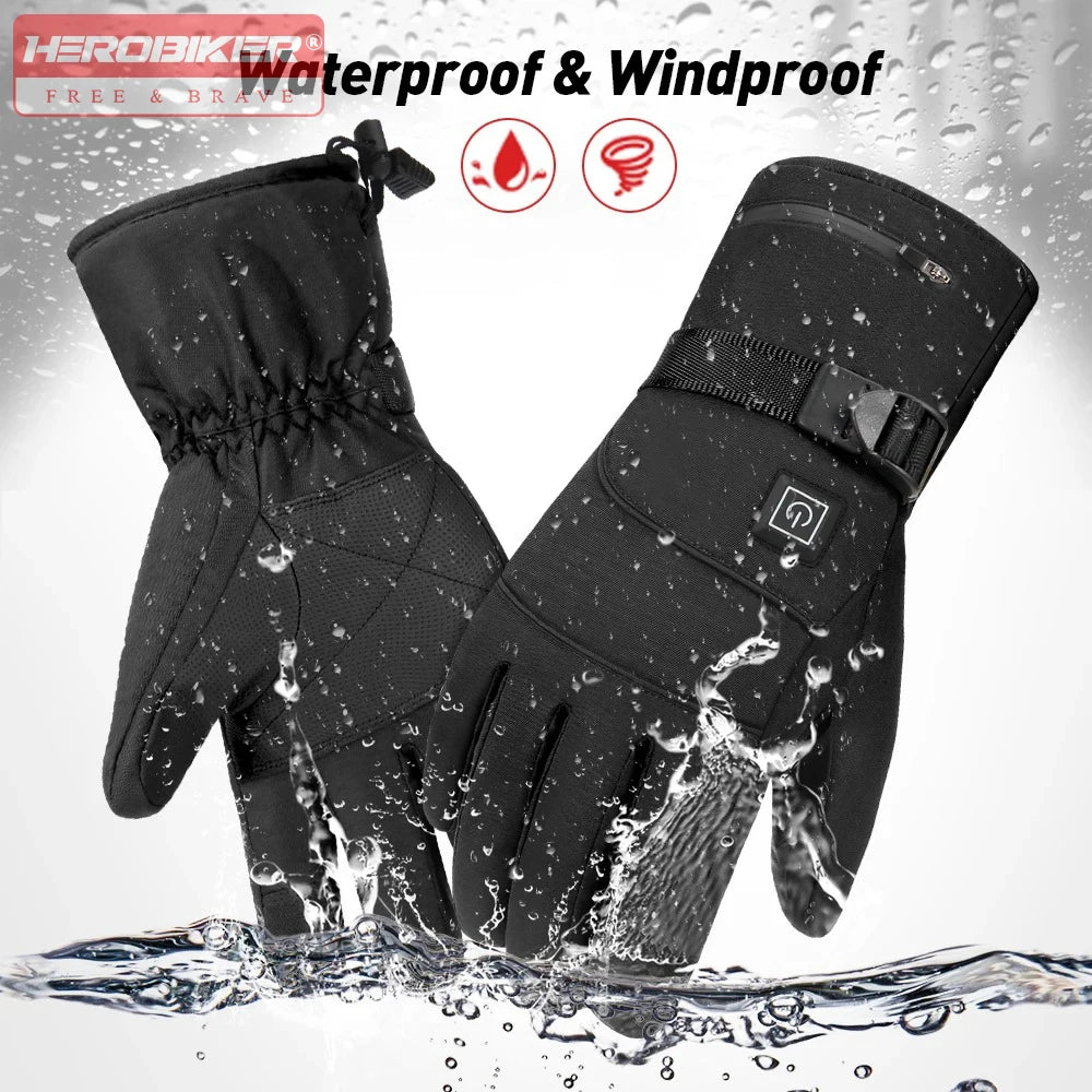 Gants de Moto Chauffants