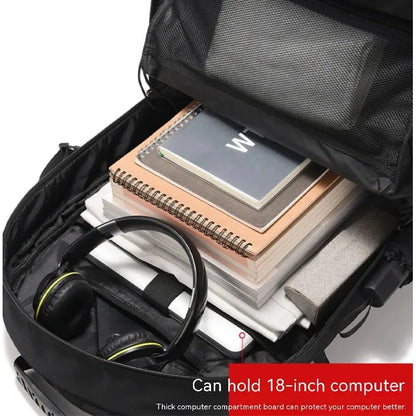 Travel Backpack Large Capacity Expandable Boarding Luggage Bag Leisure Fashion Multi Compartment Storage Waterproof Backpacks