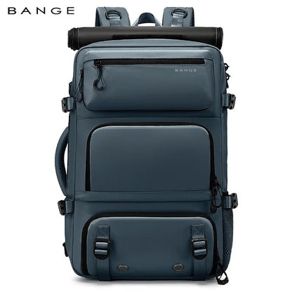 Bange Travel bag For Men Large Capacity  Femal Business Backpack With Shoe Compartment Waterproof Anti-theft Backpacks