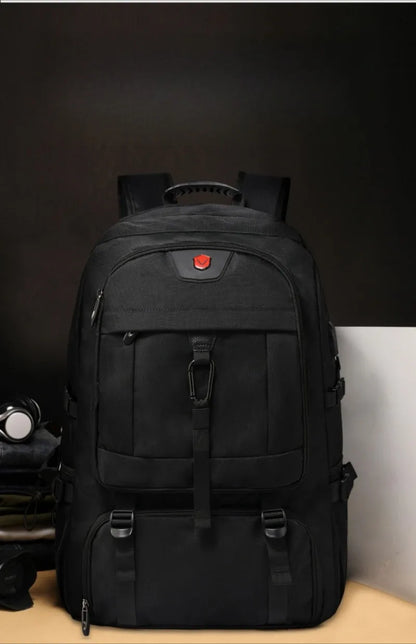 Travel Backpack Large Capacity Expandable Boarding Luggage Bag Leisure Fashion Multi Compartment Storage Waterproof Backpacks