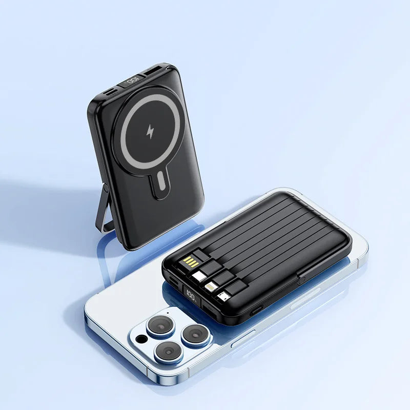 Batterie Externe Magnétique 50000mAh avec Support