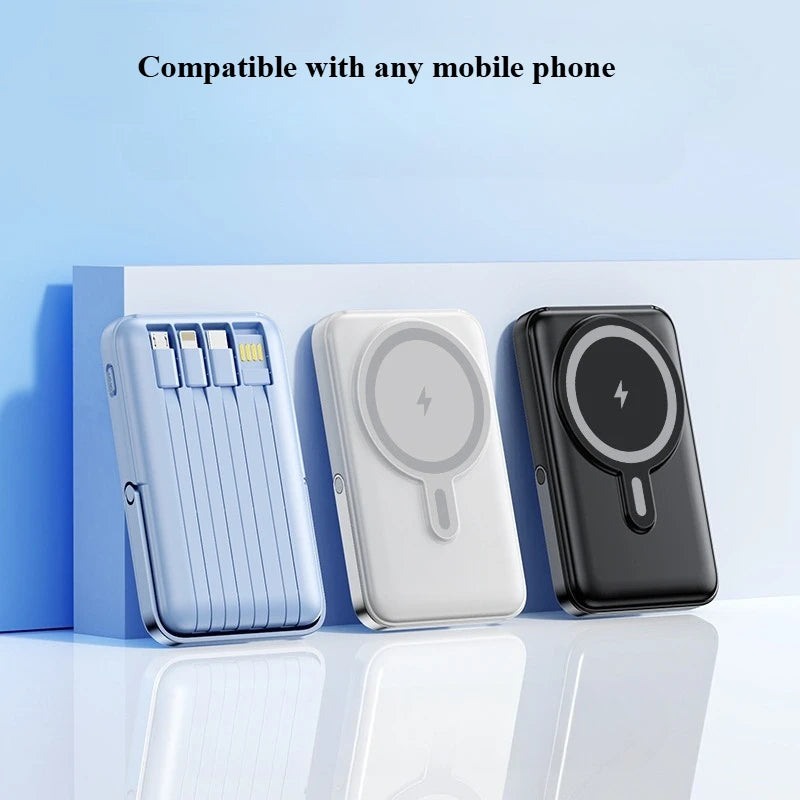 Batterie Externe Magnétique 50000mAh avec Support