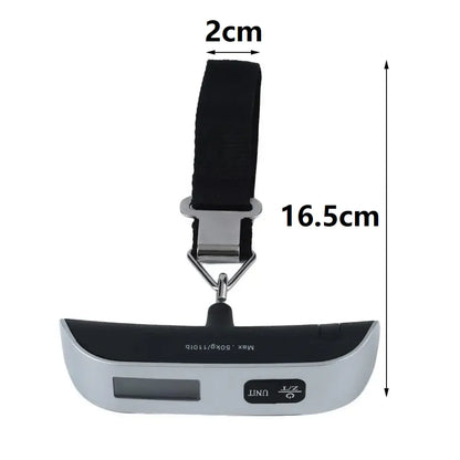 Luggage Scale 110lb 50kg Digital Handheld Portable Hanging Baggage Scale for Travel Suitcase Weight Scale