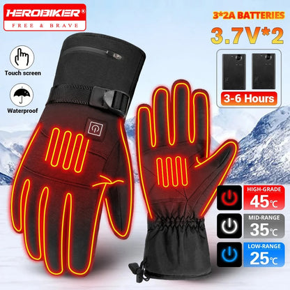 Gants de Moto Chauffants