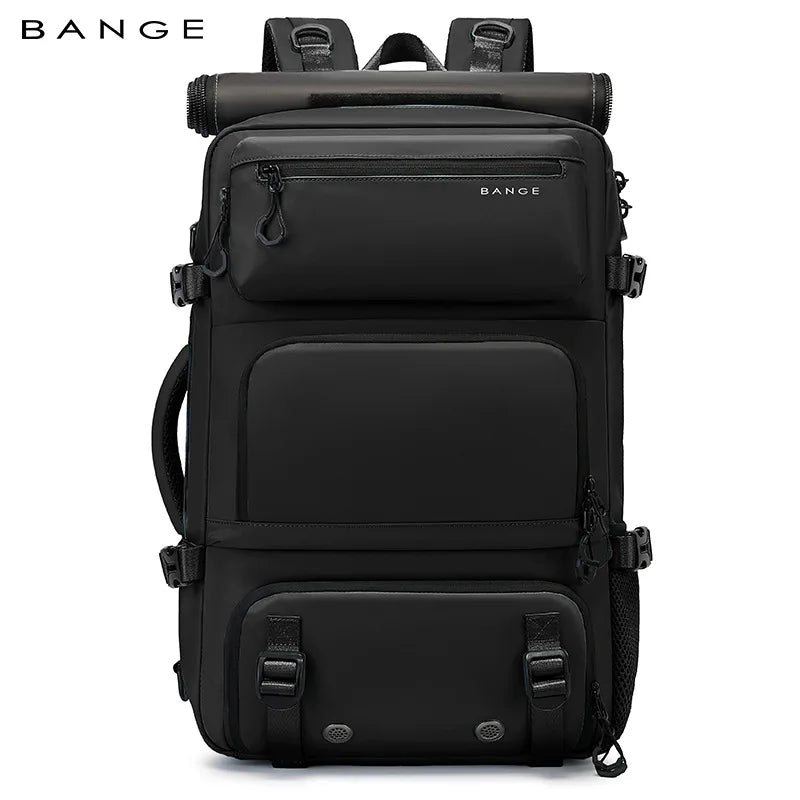 Bange Travel bag For Men Large Capacity  Femal Business Backpack With Shoe Compartment Waterproof Anti-theft Backpacks
