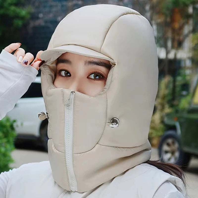 Chapka d’hiver imperméable – Protection intégrale
