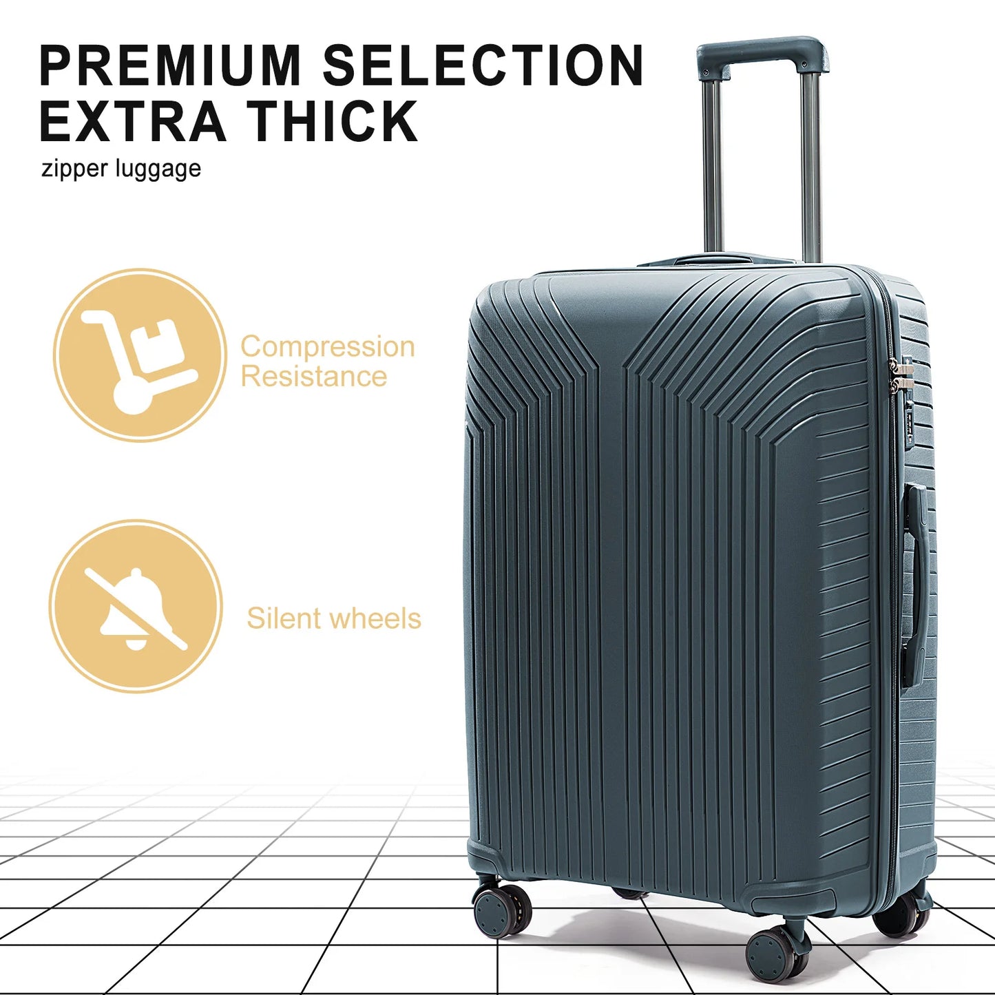Travel Suitcase 2024 New Large Capacity Rolling Luggage Durable TSA Carry-On Cabin Suitcase 20/24/28 inch Trolley Case Luggage