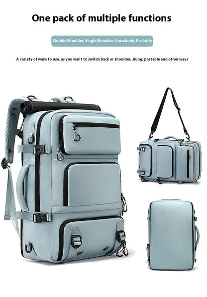 Bange Travel bag For Men Large Capacity  Femal Business Backpack With Shoe Compartment Waterproof Anti-theft Backpacks