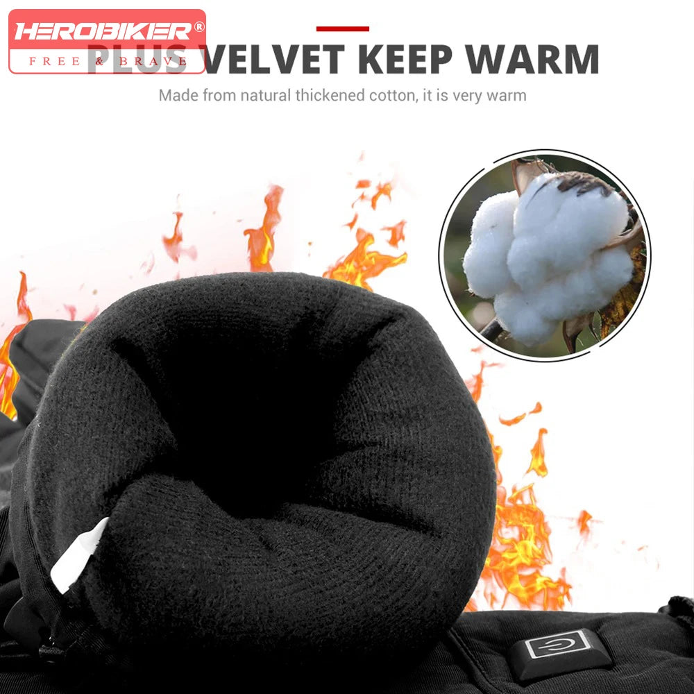 Gants de Moto Chauffants