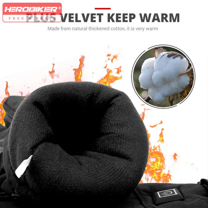 Gants de Moto Chauffants