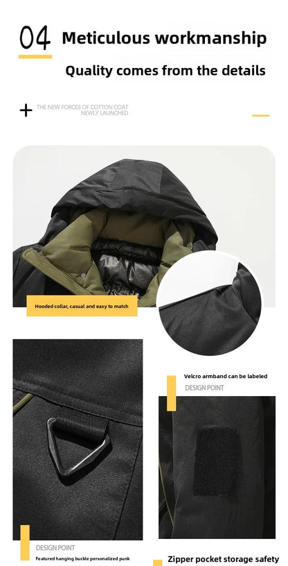 Parka Chaude d'Hiver Unisexe