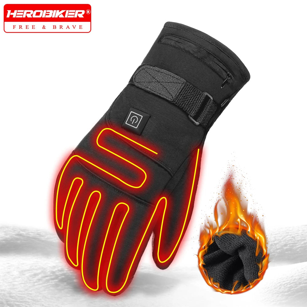 Gants de Moto Chauffants