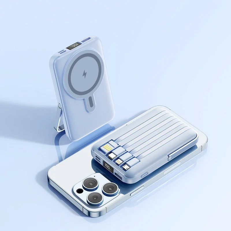 Batterie Externe Magnétique 50000mAh avec Support