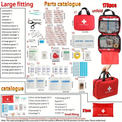 Trousse de Premiers Secours Portable pour Voiture