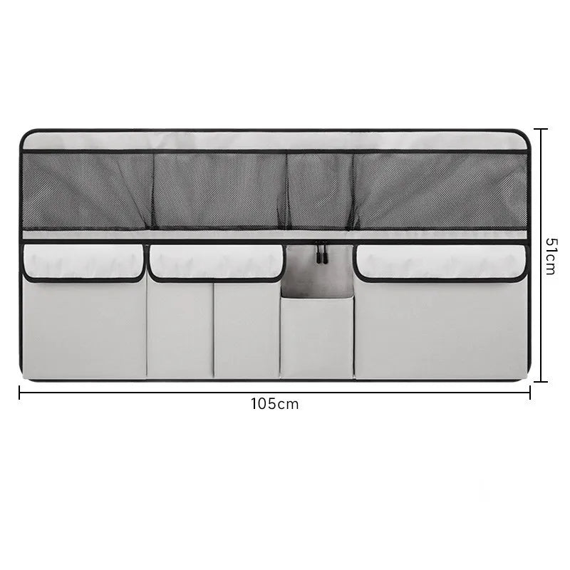 Organisateur de Rangement Multifonction pour Coffre et Sièges de Voiture